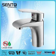 China SENTO lead free deck mounted faucets bathroom basin faucet supplier