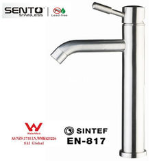 China SENTO watermark stainless steel Lavatory Faucet supplier