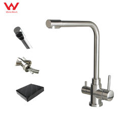 China SENTO Lead Free Healthy Single Handle Water Filter RO Faucet Stainless Steel304 Ss316 Material Brush Finished supplier