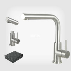 China Factory direct Stainless steel kitchen Faucet latest design For EU market supplier