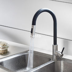 China Nano black color mixer Steel 304/316 material Kitchen tap Modern Shower Water Ways Kitchen faucet supplier