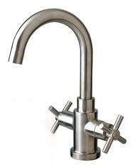 China New 304 Stainless Steel Brushed Satin Colors China Manufacture Sink Basin Bathroom Faucets supplier