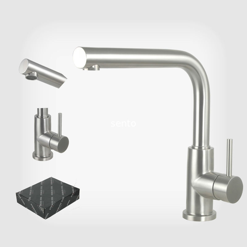 Factory Direct Stainless Steel Kitchen Faucet Latest Design For Eu