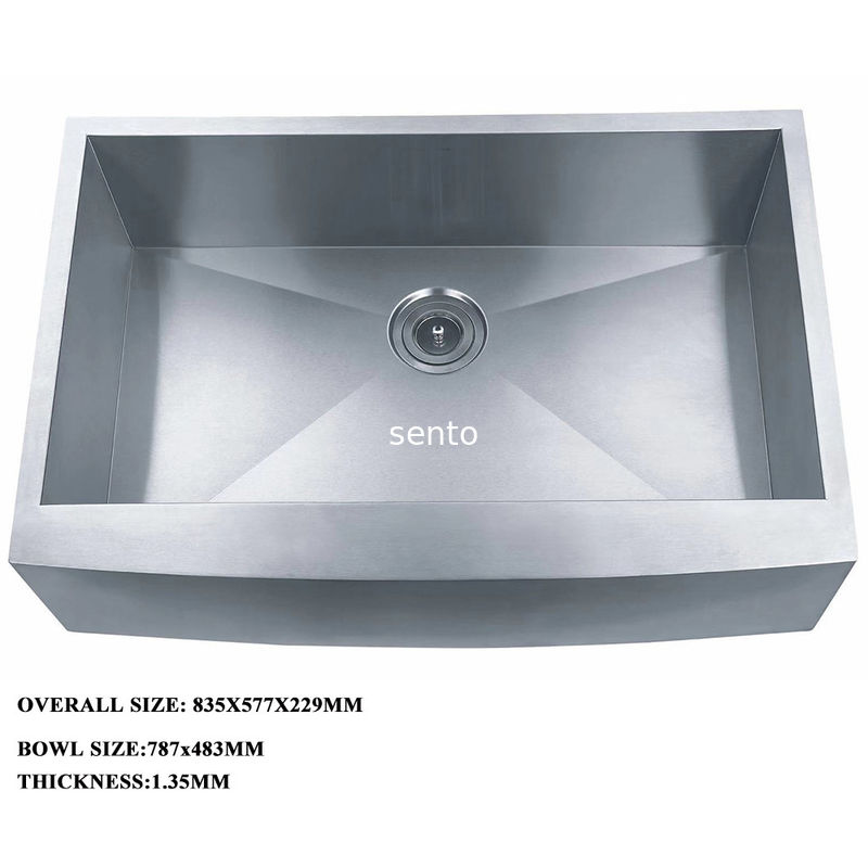 Stainless Steel Kitchen Sink And Portable Sink With One Bowl For Luxury Kitchen