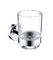 High Quality Stainless Steel Tumber Holder Cup Toothbrush Holder Single Glass Cup Tumbler Toothbrush Holder supplier