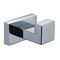 Stainless steel material Square design satin Finished washing room durable cloth robe hook supplier