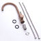 Round neck Steel 304 Rose Gold Kitchen Tap Stainless 316 Copper Faucet America Cupc Water Mixer Wels Tap supplier