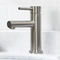 Solid Steel 316 Body Basin Mixer Brush Satin Bathroom Faucet Tap Basin Faucet Waterfall Taps Manufacturer supplier
