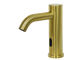 Bathroom Brass Color Smart Hands Free Auto Steel material lavatory faucet Touchless Sensor Automatic Basin Faucet supplier