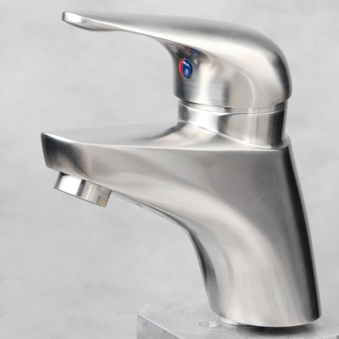 SENTO stainless bathroom faucet with watermark