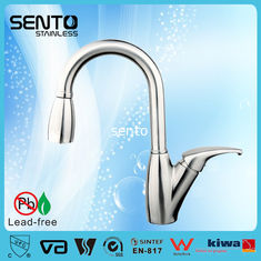 China SENTO pull out spring kitchen sink faucet supplier