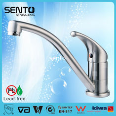 China Stainless steel single handle kitchen faucet for home, EN817 certificated supplier