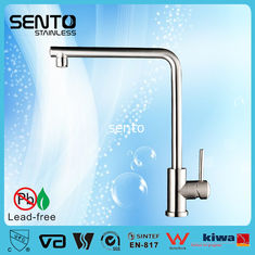 China Small kitchen designs Single lever long handle kitchen faucet, VA certificated supplier