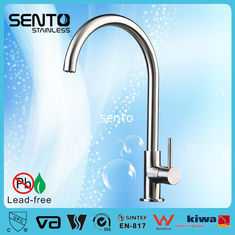 China Modern kitchen design sus304 single lever faucets supplier