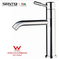China Satin finish Watermark Kitchen Faucet Mixer Inox Material BañO Grifo For Europe market supplier