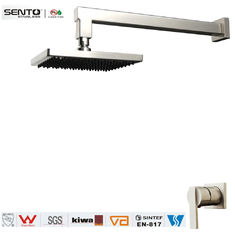 China china square shower mixer surface mounted shower faucet supplier
