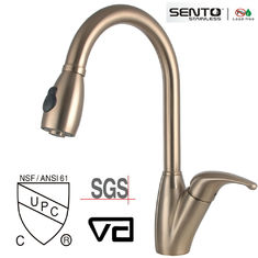 China PVD Light brown cupc kitchen faucet supplier
