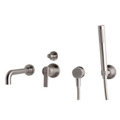 China hot sale ceiling mounted rain shower tap with dual handle supplier