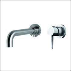 China SENTO stainless steel water saving concealed basin mixer good quality supplier