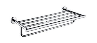 China stainless steel towel rack bathroom towel rack high quality for hotel supplier