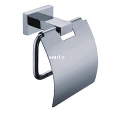 China Bathroom Lavatory SUS 304 Stainless Steel Brushed Toilet Paper Holder and Dispenser Wall Mount supplier