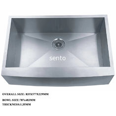 China Stainless Steel Kitchen Sink And Portable Sink With One Bowl for luxury kitchen supplier
