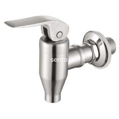 China Drink dispensers faucets water beer machines bibcock stainless steel beer tap supplier