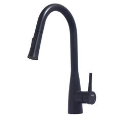 China Steel 304/316 Material 2 Way CUPC Black Pull Down Kitchen Faucet Water Tap Kitchen Mixer Faucet With Spray supplier