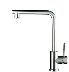 China gooseneck Acciaio inossidabile kitchen sink mixer lead free cucina rubinetto tap steel faucet for kitchen sink supplier