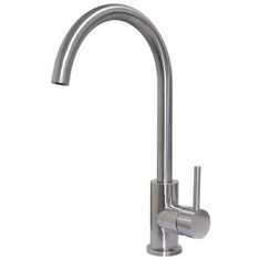 China Steel 316 Kitchen Faucet 360 Degree Swivel Stainless Steel Kitchen Sink Faucet one Handle Hot and Cold Mixer Sink Faucet supplier