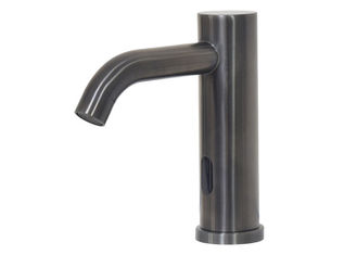 China 304 Stainless Steel Grey Color Mixer Automatic No Touch Sensor Basin Sink Taps Faucet supplier