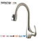 Home used stainless steel single lever pull out basin tap supplier