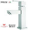 Deck mount single hole Stainless steel basin faucet with watermark for Australia Market supplier