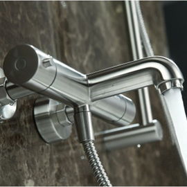 Bathroom thermostatic series wall mounted thermostatic shower faucet supplier