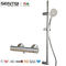 Multifunction thermostatic rain shower head shower bath faucet set supplier