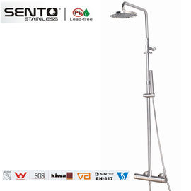 SENTO thermostatic rain shower column set for bathroom supplier