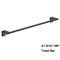 Fancy Decorative Stainless steel Black Finishing Bathroom Accessories Wall Mounted Towel Ring supplier