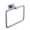 Stainless steel material Square design satin Finished washing room durable cloth robe hook supplier