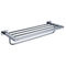 Custom Design Square Style Wall Mounted Stainless Steel Double Bathroom Towel Rack supplier