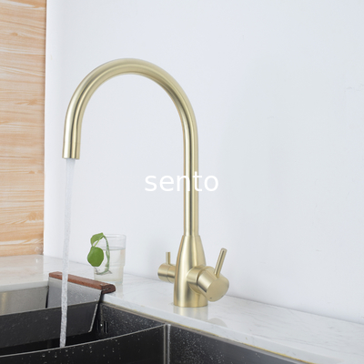 Filtration RO Faucet SUS 304 Stainless Steel Ceramic Valve Core 30 Years Guarantee 1.6MPA Water Pressure Testing supplier
