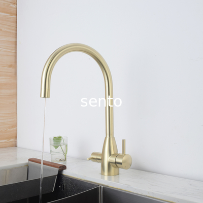 Filtration RO Faucet SUS 304 Stainless Steel Ceramic Valve Core 30 Years Guarantee 1.6MPA Water Pressure Testing supplier
