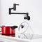 Double Handle Folding Pot Filler Kitchen Sink Faucet Tap Stainless Steel 304/316 Material supplier