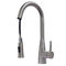 Steel 304/316 Kitchen Water Low Lead Mixer Tap Flexible Kitchen Gold Color Faucet supplier