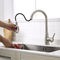 304/316 Stainless Steel Satin Finished Kitchen Faucet With Pull Down Out supplier