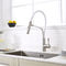 Factory good quality single handle flexible colorful kitchen faucet with black color supplier
