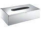 Stainless Steel Type Of Paper Dispenser On Desk Satin finish nakin holder paper tissue dispenser table top supplier