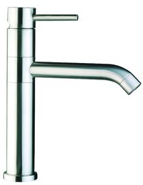 Factory supply stainless steel  bathroom sink tap deck mounted inossidabile single handle water wash hand baño grifo supplier