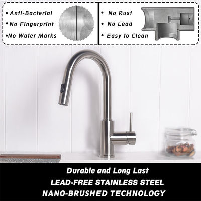 stainless steel Ambassador Marine Faucet Watermark Tap As/Nzs 3718 wels satin mixer supplier